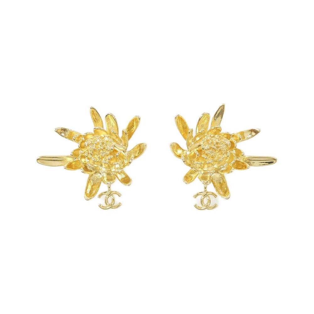 CHANEL Gold Earrings